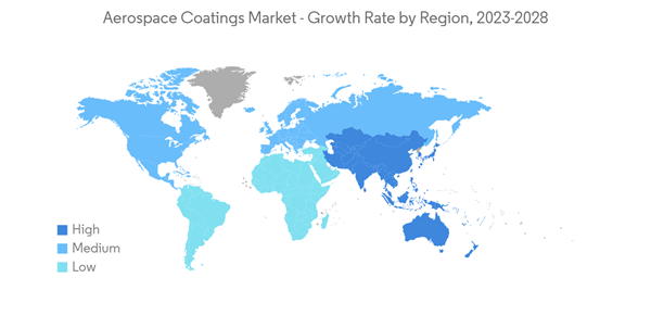 Aerospace Coatings Market Aerospace Coatings Market Growth Rate By Region 2023 2028 Aerospace Coatings Market Aerospace Coatings Market Growth Rate By Region 2023 2028