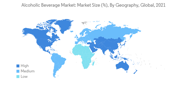 Alcoholic Beverages Market Alcoholic Beverage Market Market Size By Geography Global 2021 Alcoholic Beverages Market Alcoholic Beverage Market Market Size By Geography Global 2021