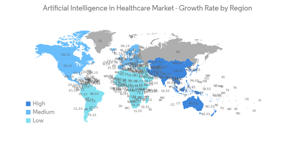 Artificial Intelligence In Healthcare Market Artificial Intelligence In Healthcare Market Growth Rate By Region Artificial Intelligence In Healthcare Market Artificial Intelligence In Healthcare Market Growth Rate By Region