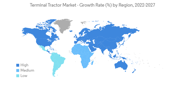 Terminal Tractor Market Terminal Tractor Market Growth Rate By Region 2022 2027 Terminal Tractor Market Terminal Tractor Market Growth Rate By Region 2022 2027
