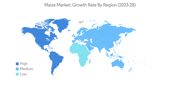 Maize Market Maize Market Growth Rate By Region 2023 28 Maize Market Maize Market Growth Rate By Region 2023 28