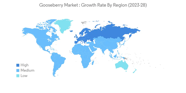 Gooseberry Market Gooseberry Market Growth Rate By Region 2023 28 Gooseberry Market Gooseberry Market Growth Rate By Region 2023 28