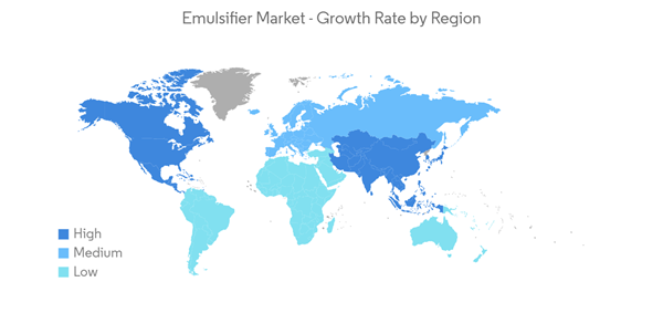 Emulsifier Market Emulsifier Market Growth Rate By Region Emulsifier Market Emulsifier Market Growth Rate By Region