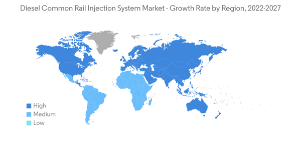 Diesel Common Rail Injection System Market Diesel Common Rail Injection System Market Growth Rate By Region 2022 2027 Diesel Common Rail Injection System Market Diesel Common Rail Injection System Market Growth Rate By Region 2022 2027