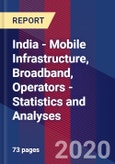 India - Mobile Infrastructure, Broadband, Operators - Statistics and Analyses- Product Image