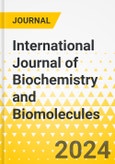 International Journal of Biochemistry and Biomolecules- Product Image