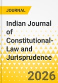 Indian Journal of Constitutional-Law and Jurisprudence- Product Image