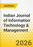 Indian Journal of Information Technology & Management- Product Image