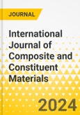 International Journal of Composite and Constituent Materials- Product Image