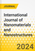International Journal of Nanomaterials and Nanostructures- Product Image