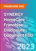 SYNERGY HomeCare Franchise Disclosure Document FDD- Product Image