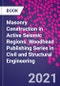 Masonry Construction in Active Seismic Regions. Woodhead Publishing Series in Civil and Structural Engineering - Product Image