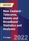 New Zealand - Telecoms, Mobile and Broadband - Statistics and Analyses- Product Image