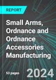Small Arms (Guns), Ordnance and Ordnance Accessories Manufacturing (U.S.): Analytics, Extensive Financial Benchmarks, Metrics and Revenue Forecasts to 2030, NAIC 332994- Product Image