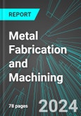 Metal Fabrication and Machining (Including Forgings, Machine Shops, Boiler and Heat Exchanger Manufacturing) (U.S.): Analytics, Extensive Financial Benchmarks, Metrics and Revenue Forecasts to 2030, NAIC 332000- Product Image
