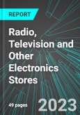 Radio, Television and Other Electronics Stores (U.S.): Analytics, Extensive Financial Benchmarks, Metrics and Revenue Forecasts to 2027- Product Image