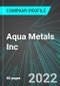 Aqua Metals Inc (AQMS:NAS): Analytics, Extensive Financial Metrics, and Benchmarks Against Averages and Top Companies Within its Industry - Product Thumbnail Image
