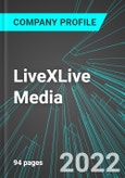 LiveXLive Media (LIVX:NAS): Analytics, Extensive Financial Metrics, and Benchmarks Against Averages and Top Companies Within its Industry- Product Image
