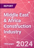 Middle East & Africa Construction Industry Databook Series - Market Size & Forecast by Value and Volume (area and units), Q2 2023 Update- Product Image