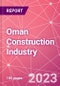 Oman Construction Industry Databook Series - Market Size & Forecast by Value and Volume (area and units), Q2 2023 Update - Product Image