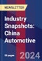 Industry Snapshots: China Automotive - Product Image