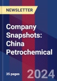 Company Snapshots: China Petrochemical- Product Image