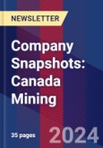 Company Snapshots: Canada Mining- Product Image