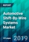 Automotive Shift-By-Wire Systems Market by Vehicle Type, by Powertrain Type, by Design Type, by Position Type, and by Region, Forecast, Competitive Analysis, and Growth Opportunity: 2020-2030 - Product Thumbnail Image