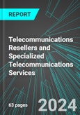 Telecommunications Resellers and Specialized Telecommunications Services (U.S.): Analytics, Extensive Financial Benchmarks, Metrics and Revenue Forecasts to 2030, NAIC 517900- Product Image