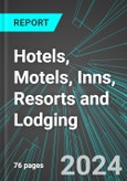 Hotels, Motels, Inns, Resorts and Lodging (U.S.): Analytics, Extensive Financial Benchmarks, Metrics and Revenue Forecasts to 2030, NAIC 721000- Product Image