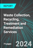 Waste Collection, Recycling, Treatment and Remediation Services (U.S.): Analytics, Extensive Financial Benchmarks, Metrics and Revenue Forecasts to 2030, NAIC 562000- Product Image