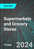 Supermarkets and Grocery (except Convenience) Stores (U.S.): Analytics, Extensive Financial Benchmarks, Metrics and Revenue Forecasts to 2030, NAIC 445110- Product Image