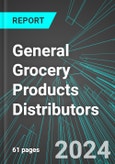 General Grocery Products Distributors (Groceries Wholesale Distribution, Excluding Meats, Frozen Foods and Vegetables) (U.S.): Analytics, Extensive Financial Benchmarks, Metrics and Revenue Forecasts to 2030, NAIC 424410- Product Image