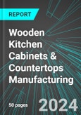 Wooden Kitchen Cabinets & Countertops Manufacturing (U.S.): Analytics, Extensive Financial Benchmarks, Metrics and Revenue Forecasts to 2030, NAIC 337110- Product Image