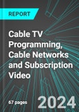 Cable TV Programming, Cable Networks and Subscription Video (U.S.): Analytics, Extensive Financial Benchmarks, Metrics and Revenue Forecasts to 2030, NAIC 515210- Product Image