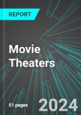 Movie (Motion Pictures) Theaters (U.S.): Analytics, Extensive Financial Benchmarks, Metrics and Revenue Forecasts to 2030, NAIC 512131- Product Image