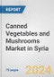 Canned Vegetables and Mushrooms Market in Syria: Business Report 2024 - Product Image