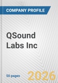 QSound Labs Inc. Fundamental Company Report Including Financial, SWOT, Competitors and Industry Analysis- Product Image