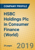 HSBC Holdings Plc in Consumer Finance (World)- Product Image