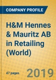 H&M Hennes & Mauritz AB in Retailing (World)- Product Image
