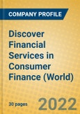 Discover Financial Services in Consumer Finance (World)- Product Image