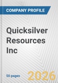 Quicksilver Resources Inc. Fundamental Company Report Including Financial, SWOT, Competitors and Industry Analysis- Product Image
