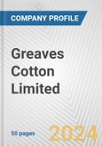 Greaves Cotton Limited Fundamental Company Report Including Financial, SWOT, Competitors and Industry Analysis- Product Image