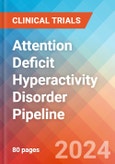 Attention Deficit Hyperactivity Disorder - Pipeline Insight, 2024- Product Image