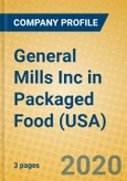 General Mills Inc in Packaged Food (USA)- Product Image