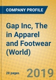 Gap Inc, The in Apparel and Footwear (World)- Product Image