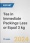 Tea in Immediate Packings Less or Equal 3 kg: European Union Market Outlook 2023-2027 - Product Image