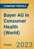 Bayer AG in Consumer Health (World)- Product Image