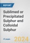 Sublimed or Precipitated Sulphur and Colloidal Sulphur: European Union Market Outlook 2023-2027 - Product Image
