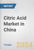 Citric Acid Market in China: Business Report 2024- Product Image